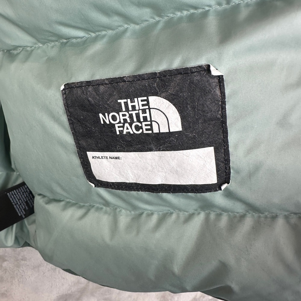 The North Face Girls DryVent 550 Down Parka Jacket Green NF0A4TJZ Large 14/16 - Picture 5 of 15